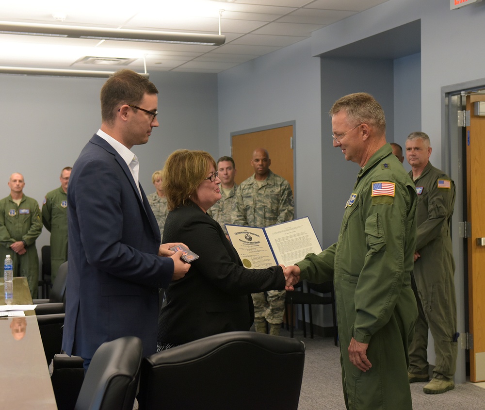 Stratton Air National Guard Base conference facility named in honor of Chuck Steiner