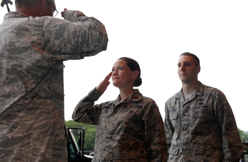 Lawrence takes command of 157th LRS