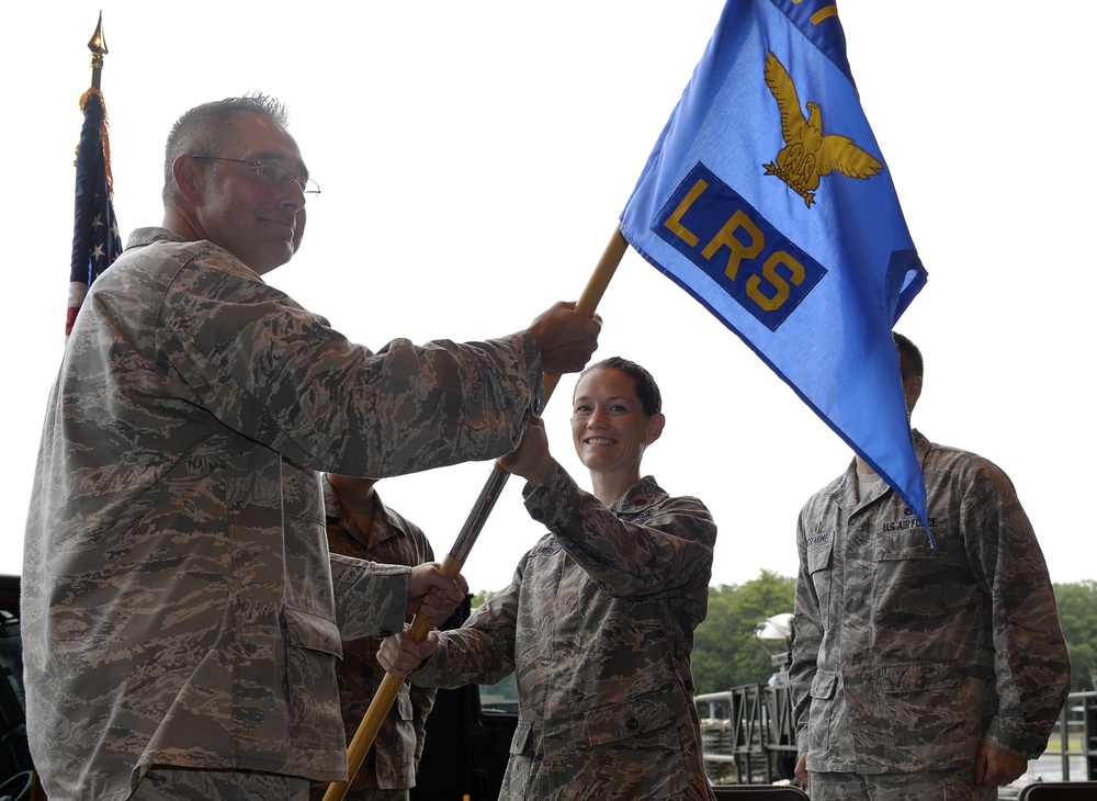 Lawrence takes command of 157th LRS