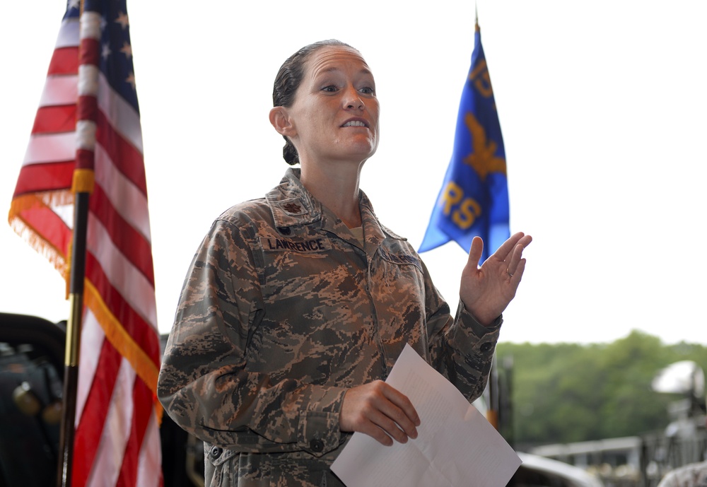 Lawrence takes command of 157th LRS