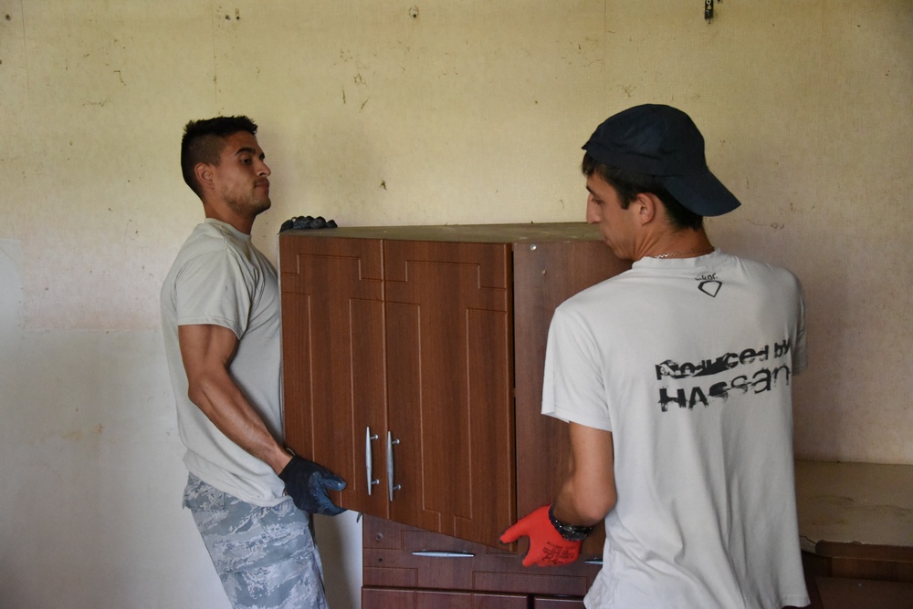 Arizona Airmen build, renovate Georgian orphanages