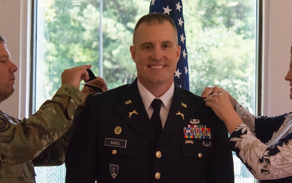 TRADOC 2016 IOY Army Reserve Winner Gets Promoted