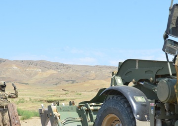 U.S. Army Engineers develop engagement area in Exercise Noble Partner