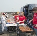 USO Hosts Pier Barbecue for USS Anchorage