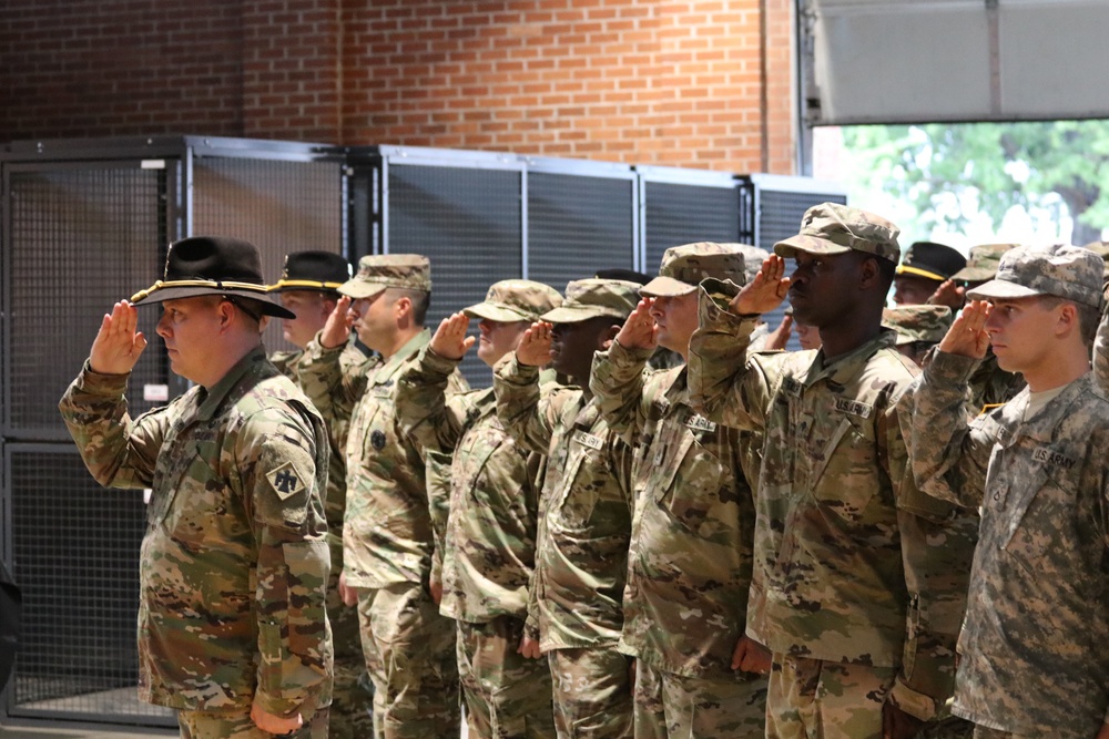 Oklahoma Community Says Farewell to National Guard Armory
