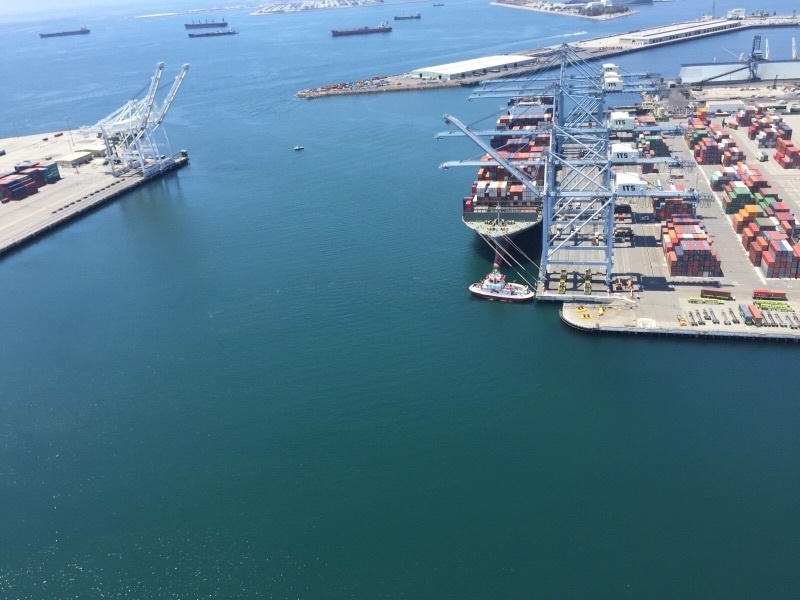 Port of Long Beach, Harbour Bridge Chemical Spill