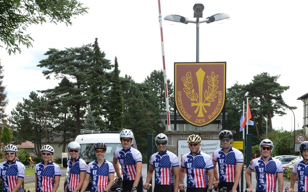 U.S. Service Members Compete in International Military Triathlon