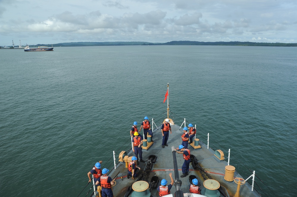 USCGC Tampa in Panama
