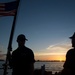 USCGC Tampa Evening Colors