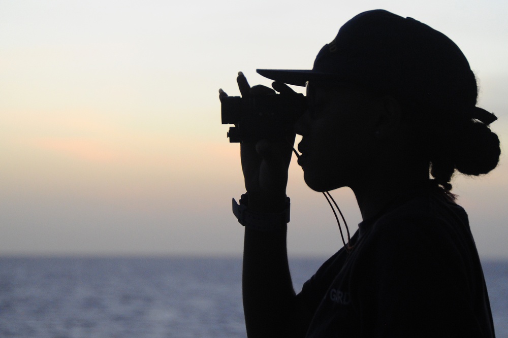 USCGC Tampa in Western Caribbean