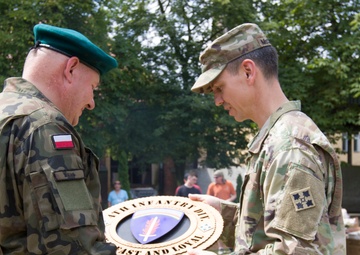 U.S., Polish celebrate 4th Ifantry Division History