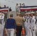 CMC Attends Reception Aboard USS Barry