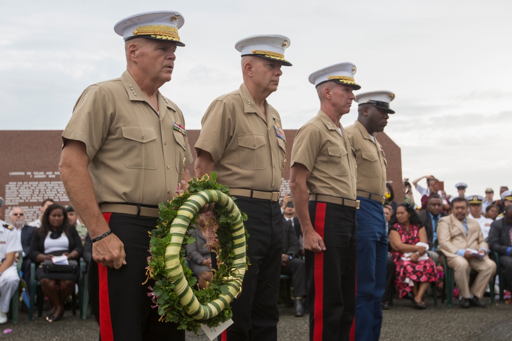 CMC Attends Solomon Islands Veteran's Day Memorial Service