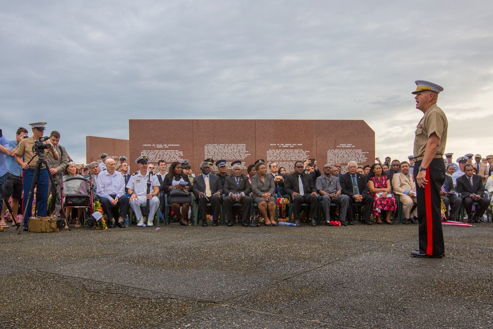 CMC Attends Solomon Islands Veteran's Day Memorial Service