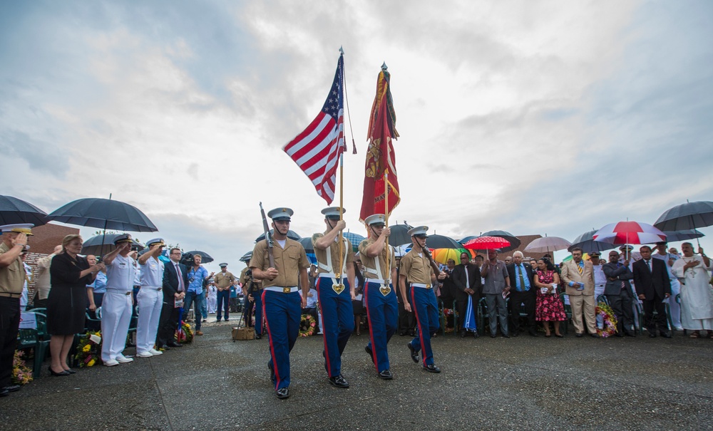 CMC Attends Solomon Islands Veteran's Day Memorial Service