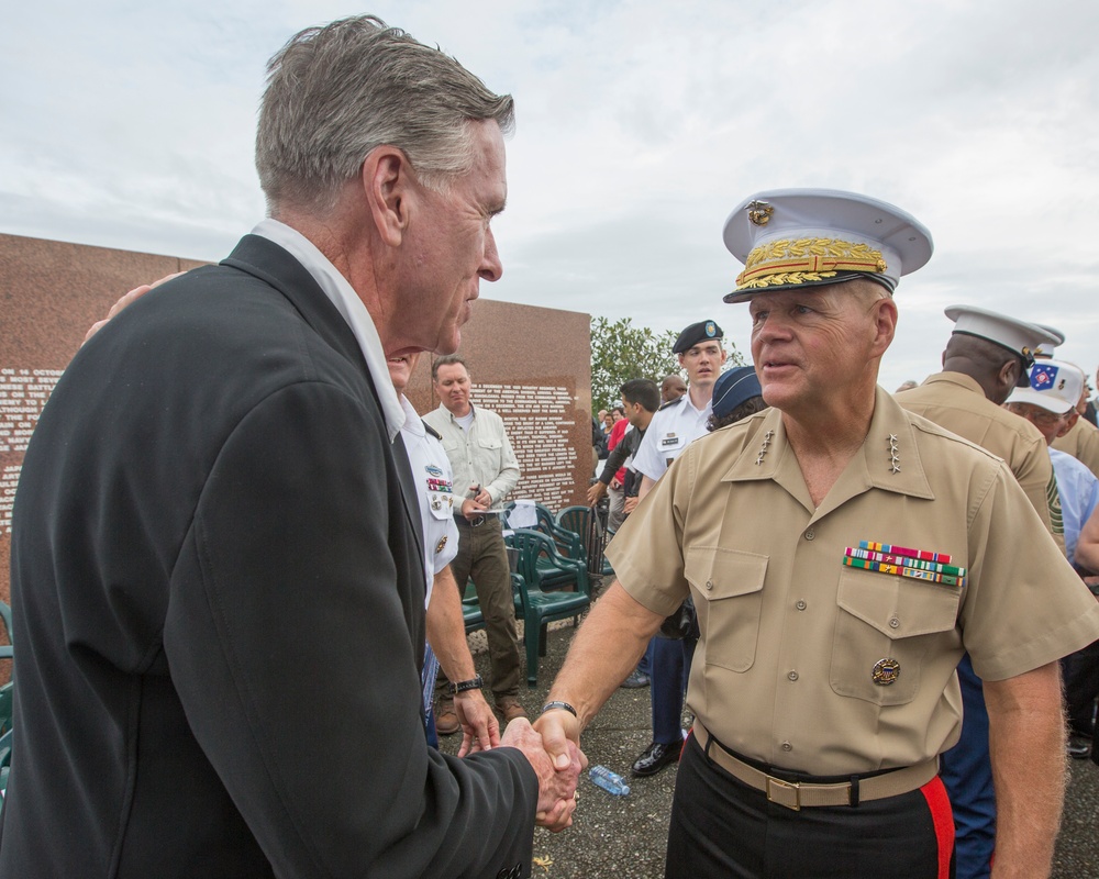 CMC Attends Solomon Islands Veteran's Day Memorial Service