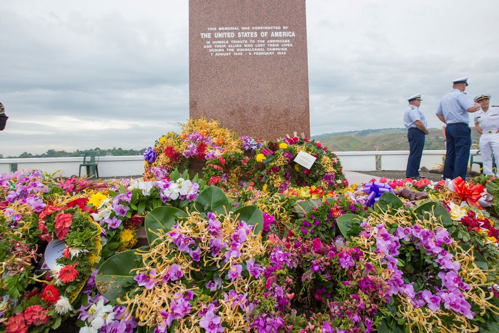 CMC Attends Solomon Islands Veteran's Day Memorial Service