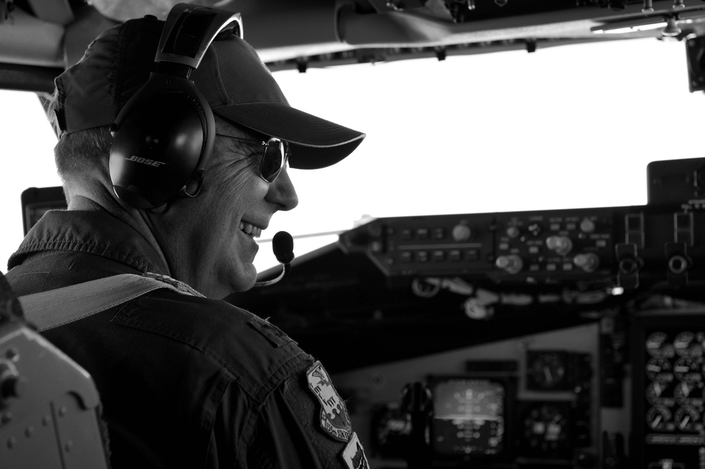 Col. James R. "Bob" Stevenson's "Fini" Flight