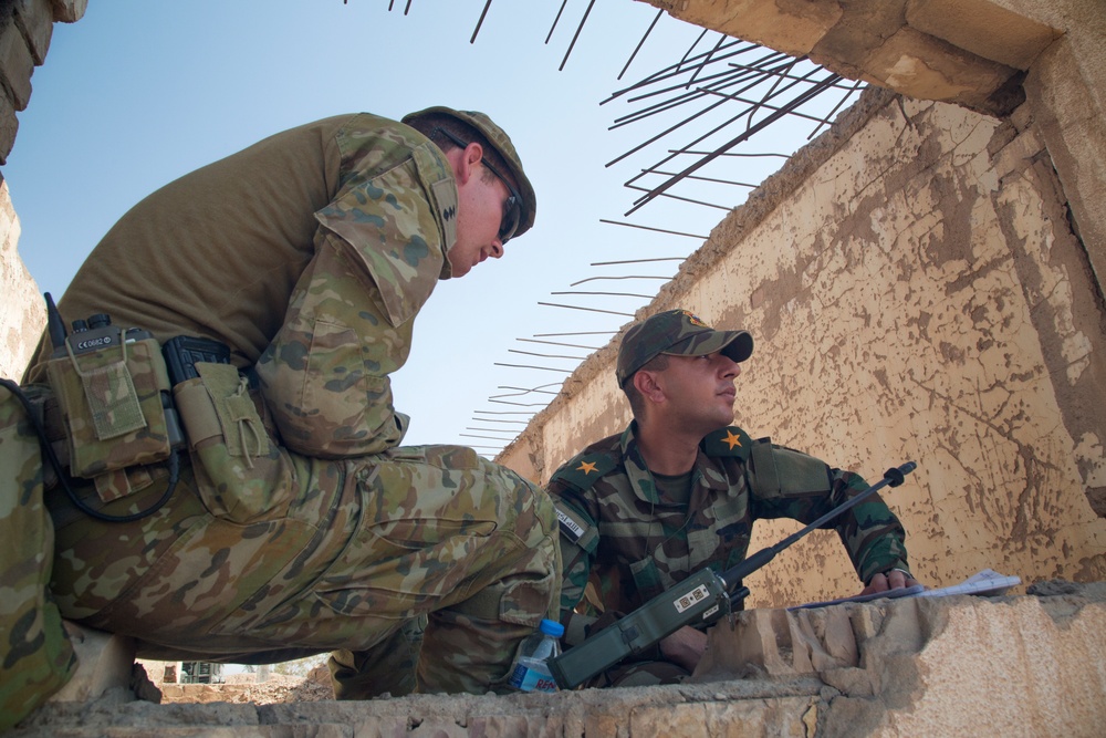 Australian army trainers lead CCA training