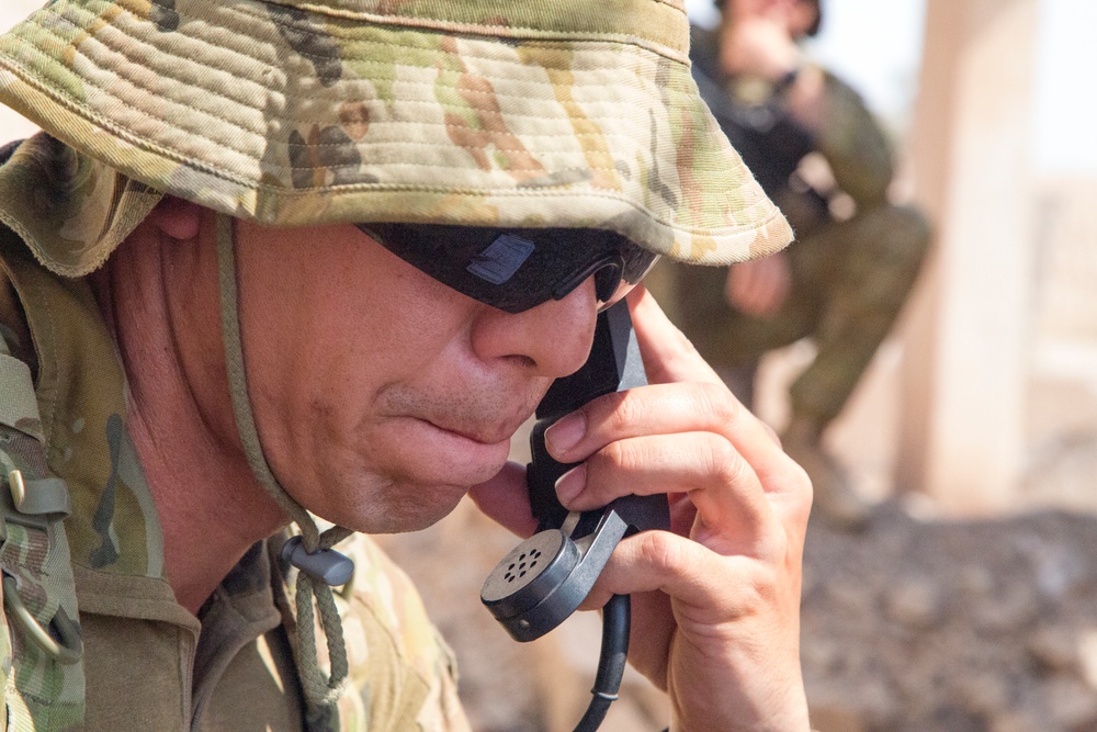 Australian army trainers lead CCA training