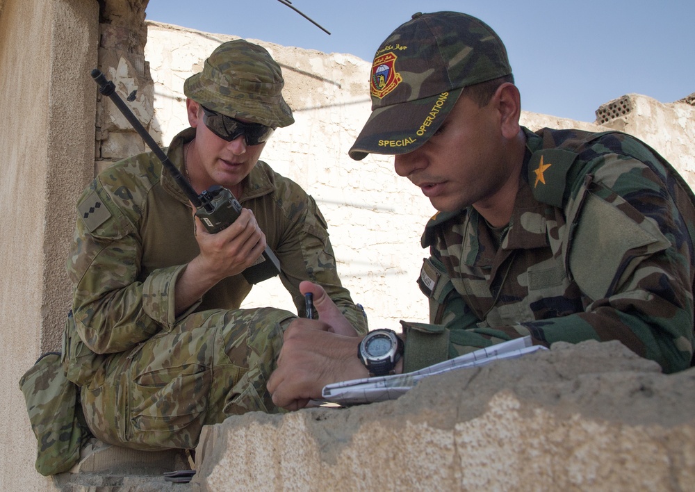 Australian army trainers lead CCA training