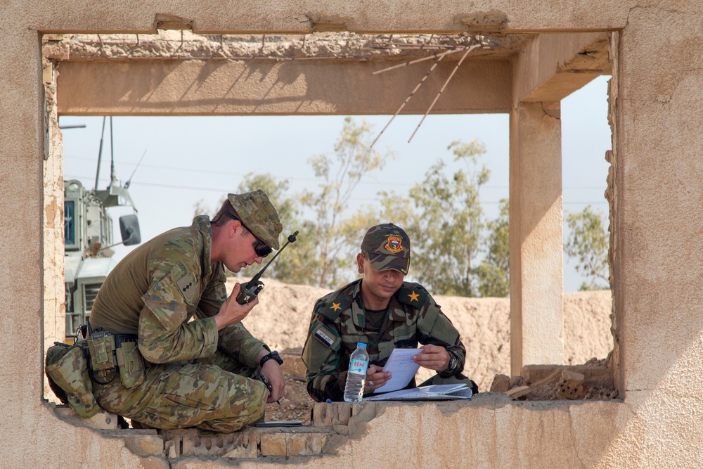 Australian army trainers lead CCA training