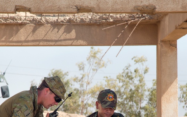 Australian army trainers lead CCA training