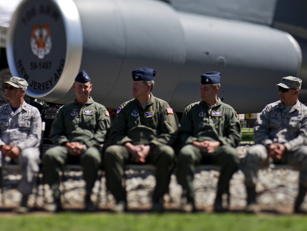 KC-135 Stratotanker static display named for Lt. Col. Paul Giblin
