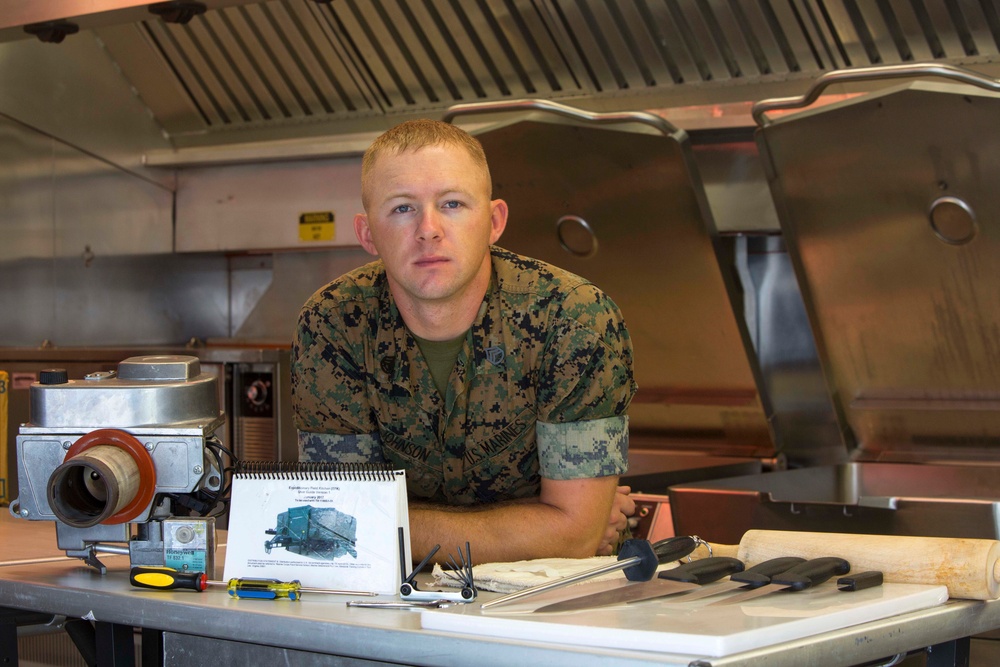 Recipe for Success: Marine Named Food Service Specialist of the Year