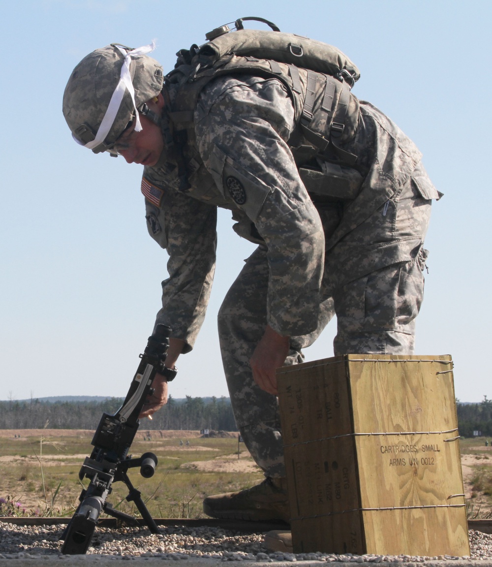 Michigan National Guard 107th Engineer Battalion from Ishpeming, Michigan