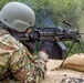 Staff Sgt. Jonathan Anderson fires a M-249 squad automatic weapon