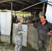 Army veterinarians in Tonga with Nev. SPP image 2 of 6