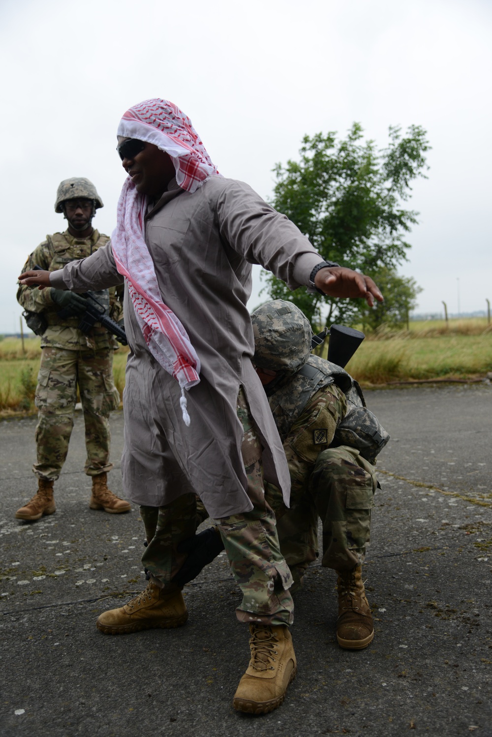 39th Signal Bn Commander exercise