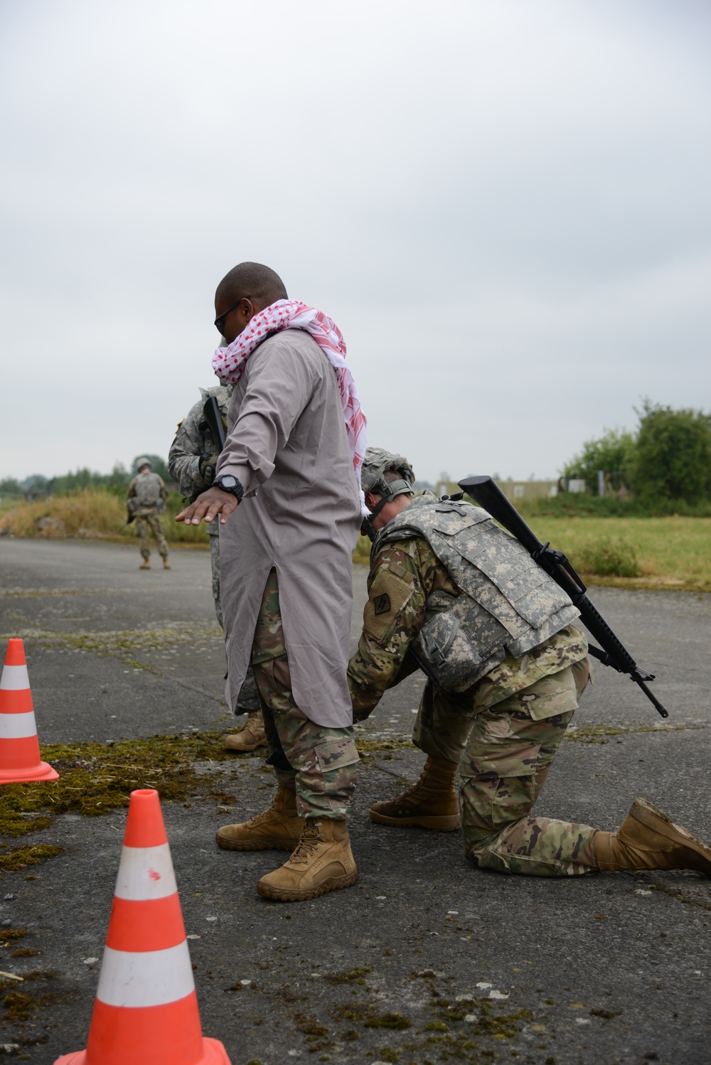 39th Signal Bn Commander exercise