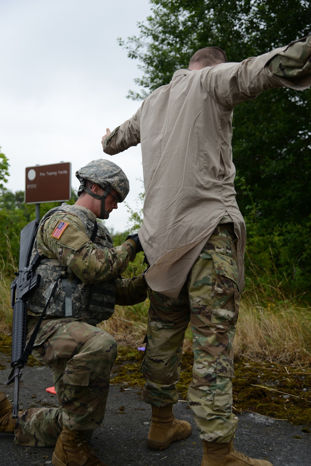 39th Signal Bn Commander exercise