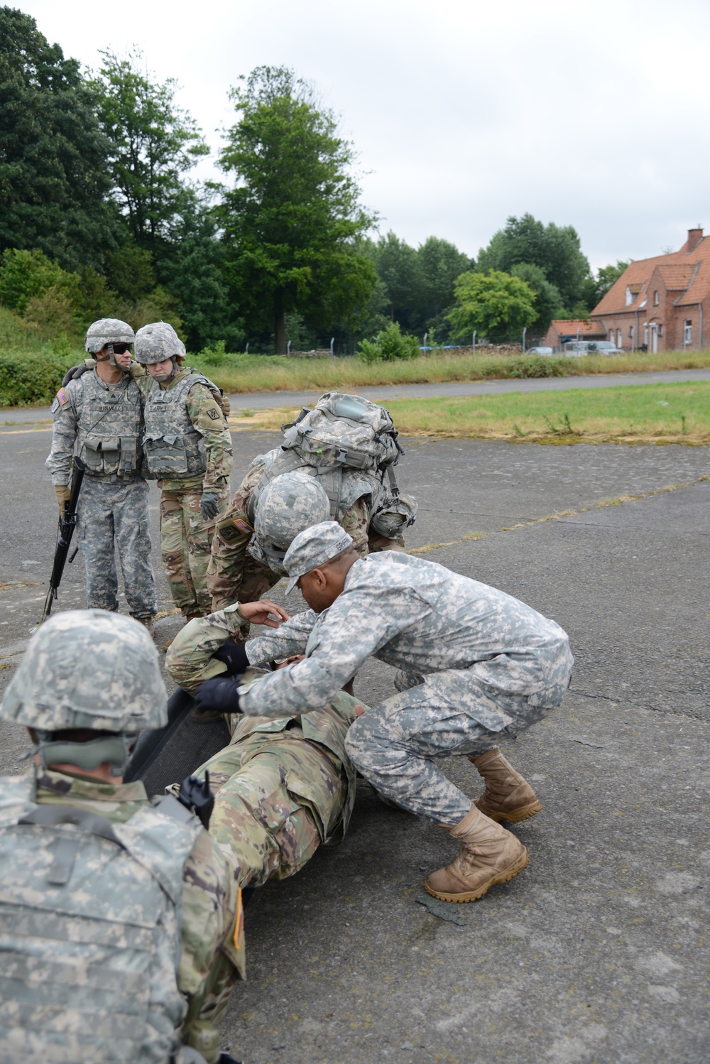 39th Signal Bn Commander exercise