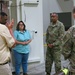 Sam Clippinger, Letterkenny Munitions Center, briefs Lt. Gen. Piggee on new RMIS X-Ray operations.