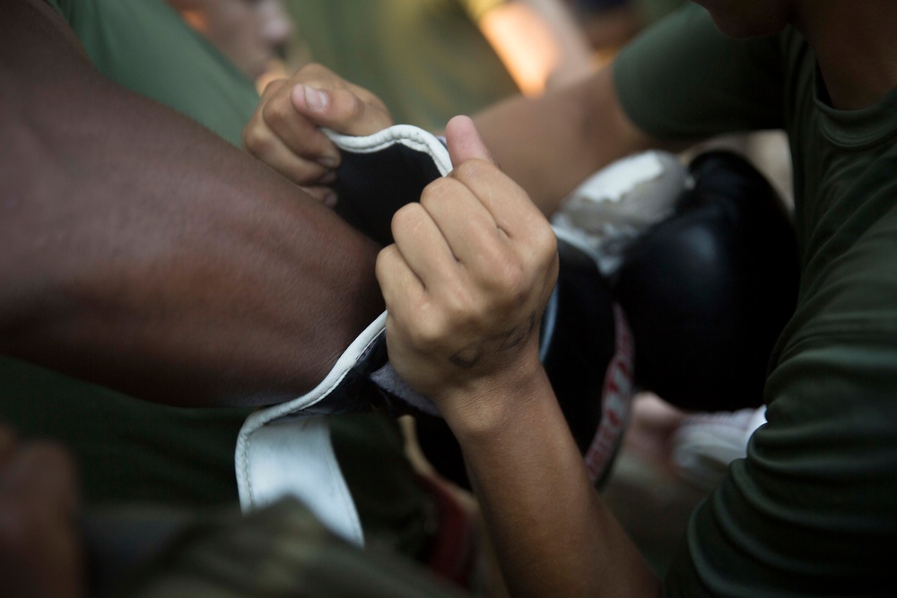 Marine recruits battle through training on Parris Island