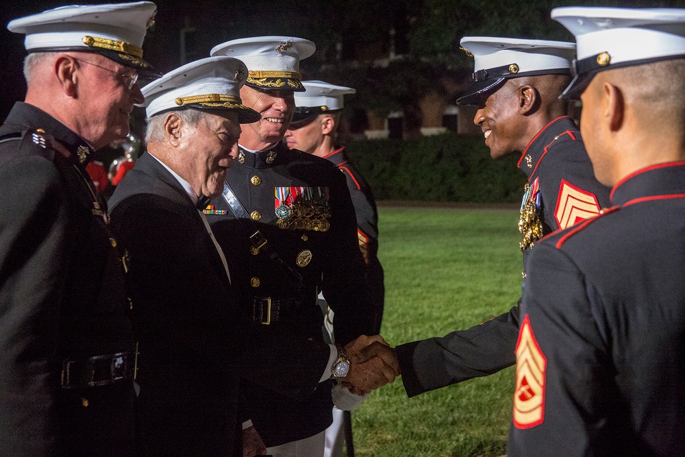 DVIDS - Images - Staff Noncommissioned Officer Evening Parade 08.04. ...