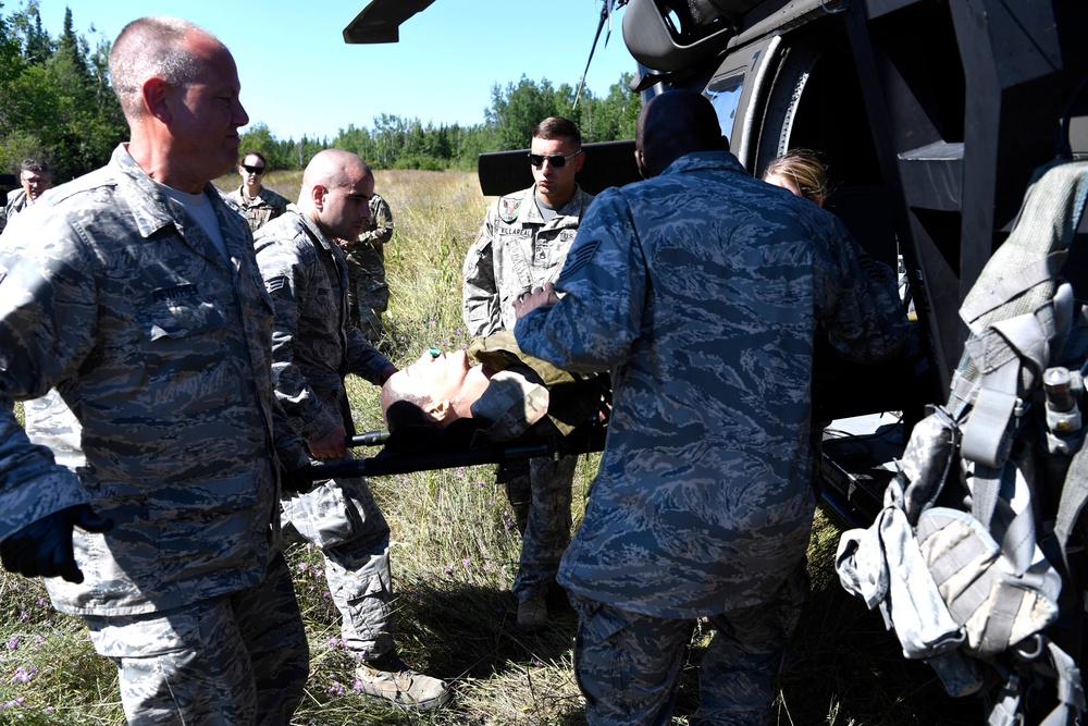 Medevac Exercise at Northern Strike