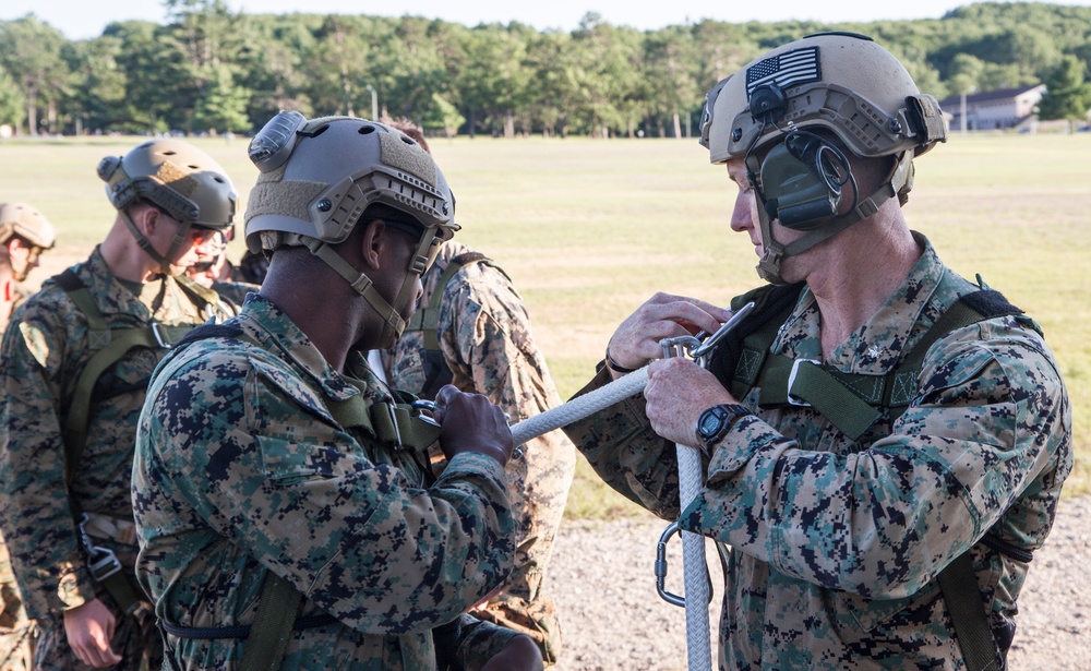 E Co. 4th Marine Recon. SPIE training NS 17