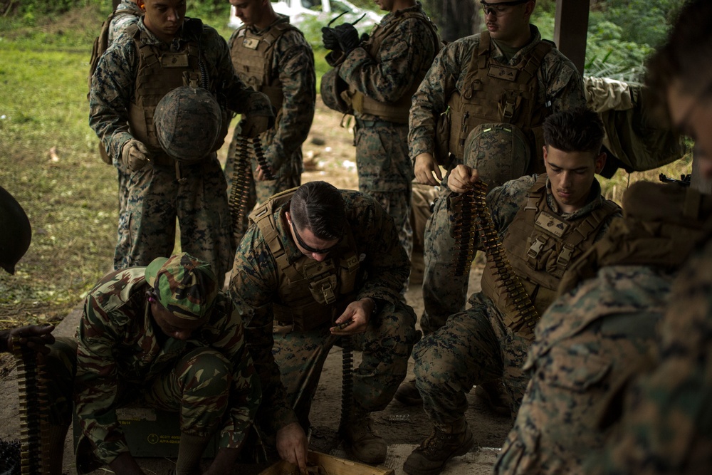 SPMAGTF-CR-AF Marines Train Cameroonian Marines