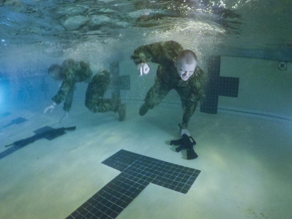 55th Signal Company (Combar Camera) Water Survival Training