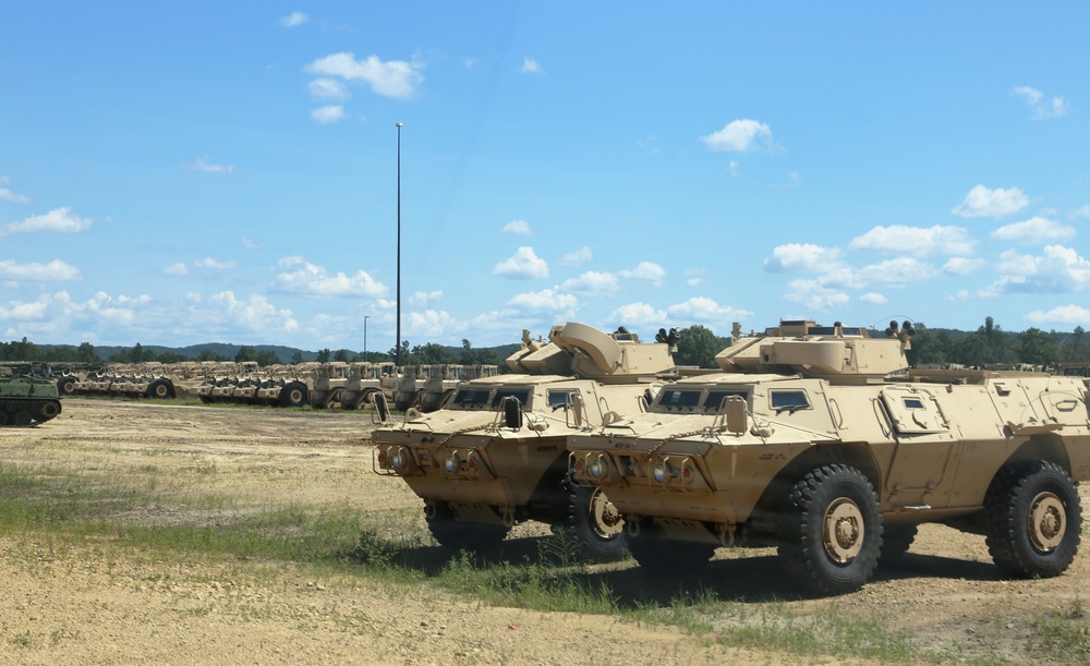 Equipment Yard at McCoy