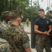 Marines take on Humvee course