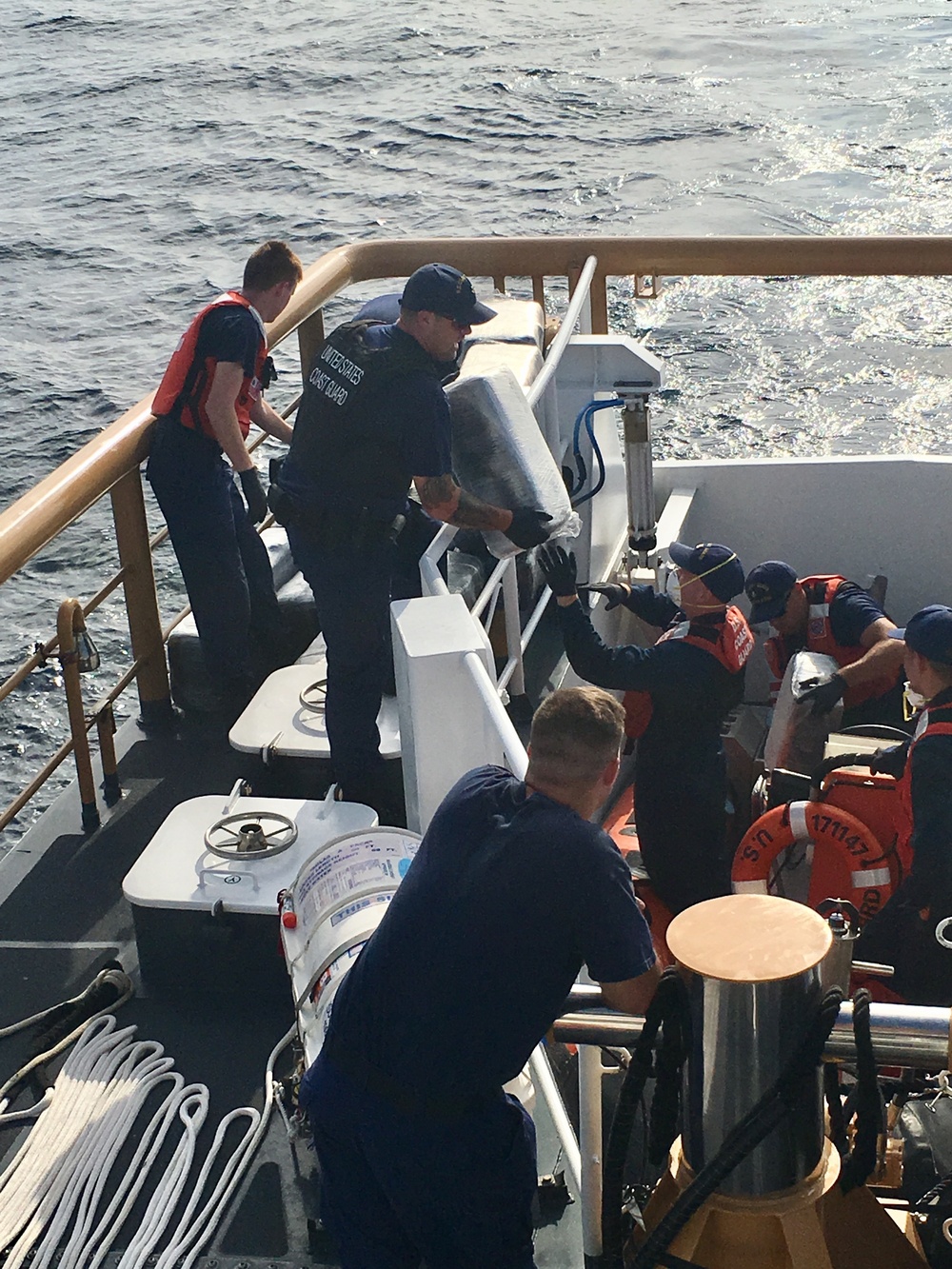 Coast Guard interdicts 1,200 lbs. of marijuana southwest of Point Loma
