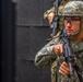 Spc. Wantea Seong prepares to clear a room