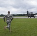 Soldier Runs to Prepare for Medevac Mission