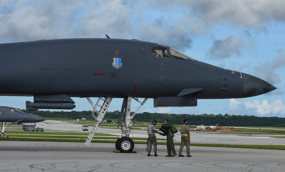 South Dakota Airmen arrive ready to 'Fight Tonight' from Guam