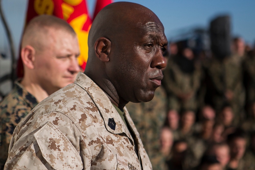 Corps’ top leaders visit 31st MEU, Bonhomme Richard